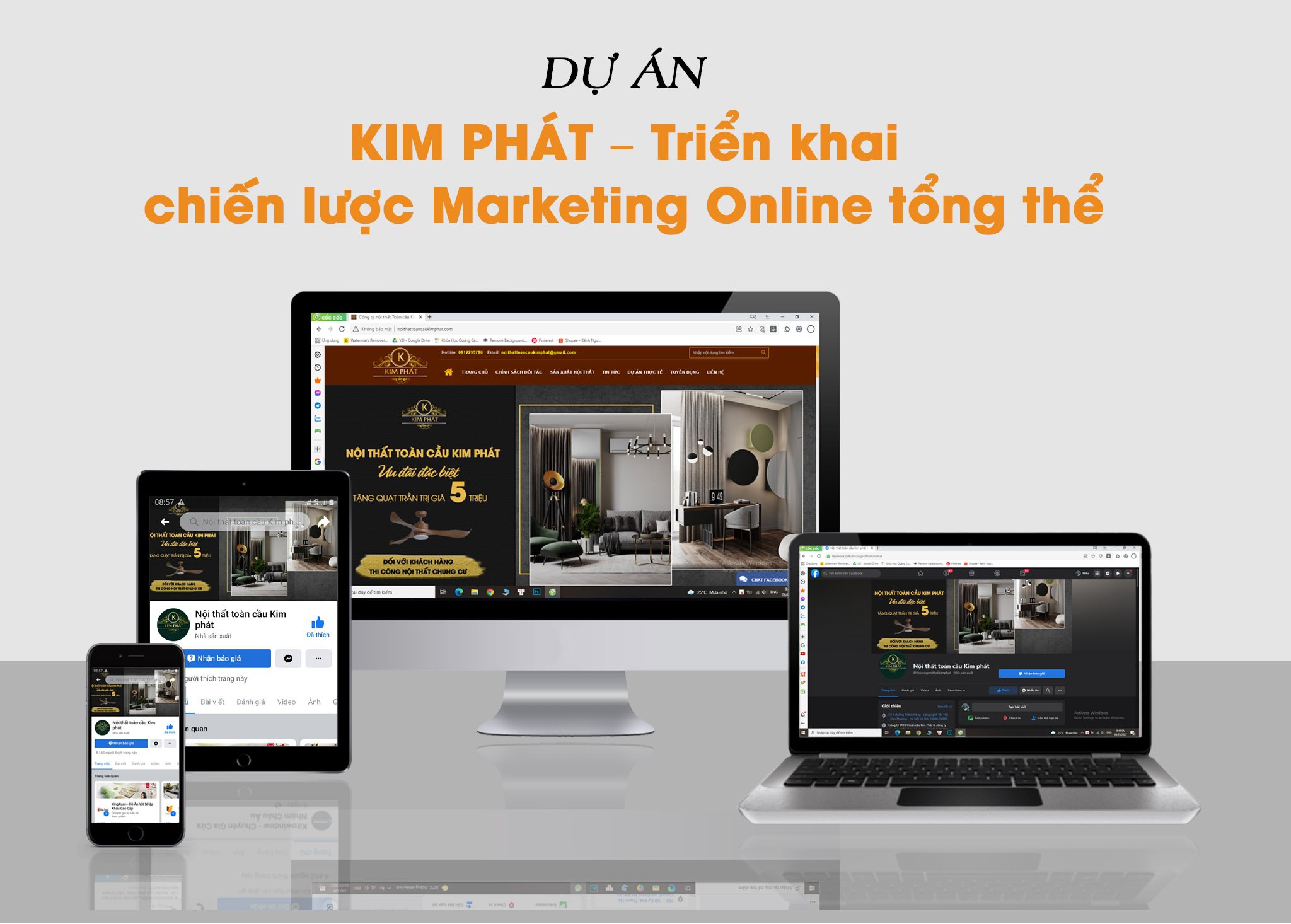 quảng cáo Website, chạy quảng cáo Website, marketing online