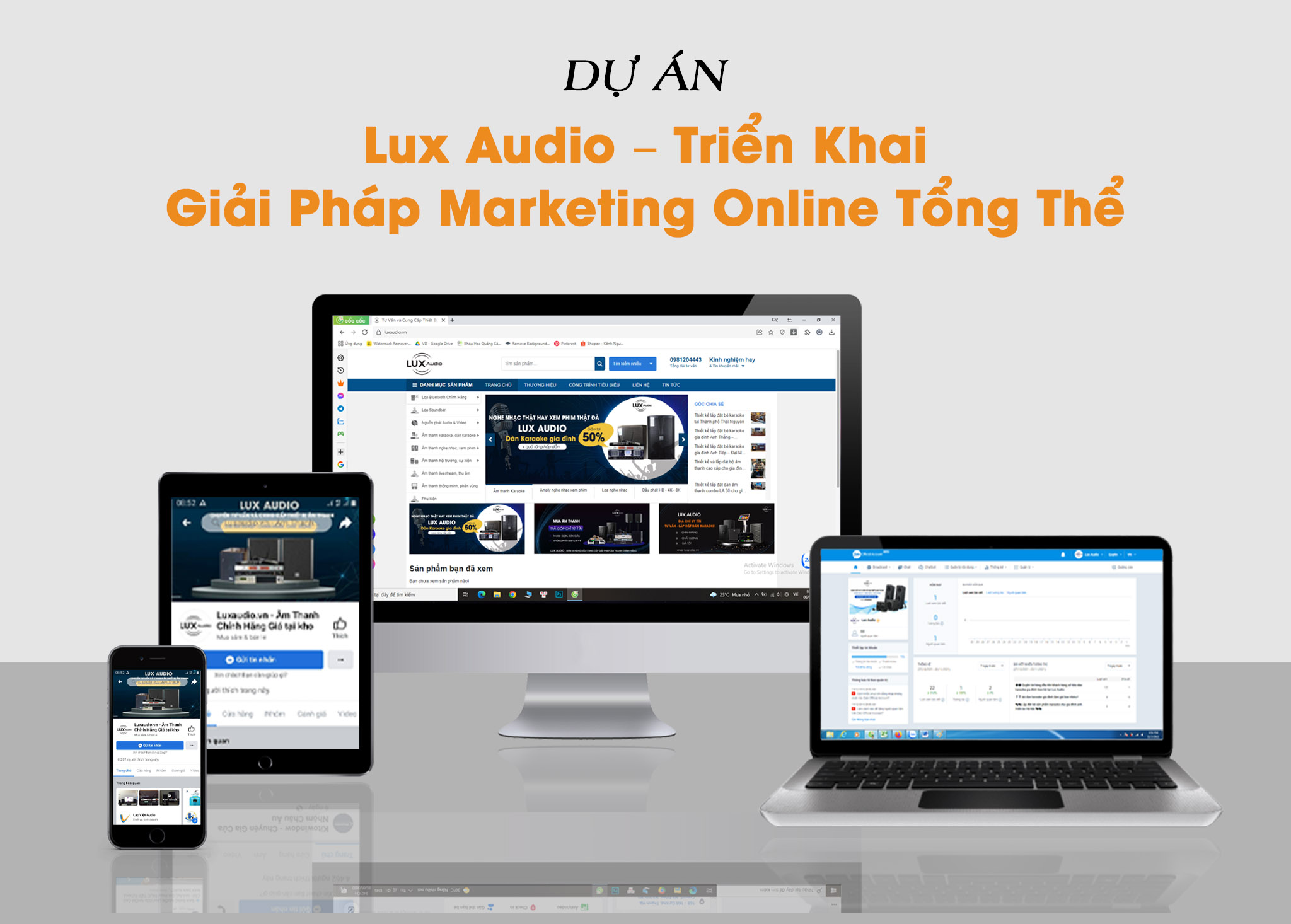 quảng cáo Website, chạy quảng cáo Website, marketing online